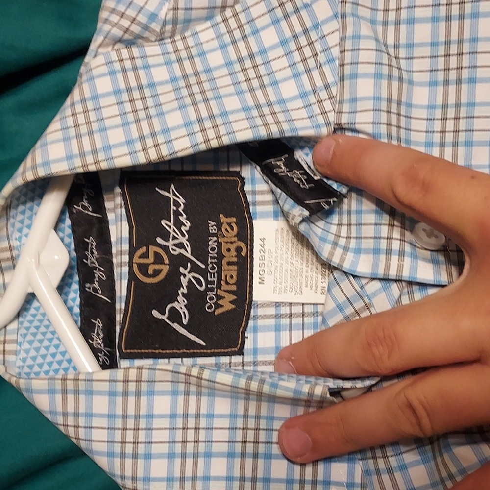 Gourge straight limited edition wrangler shirt